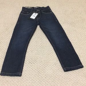 New English Laundry girl straight fit dark wash jeans